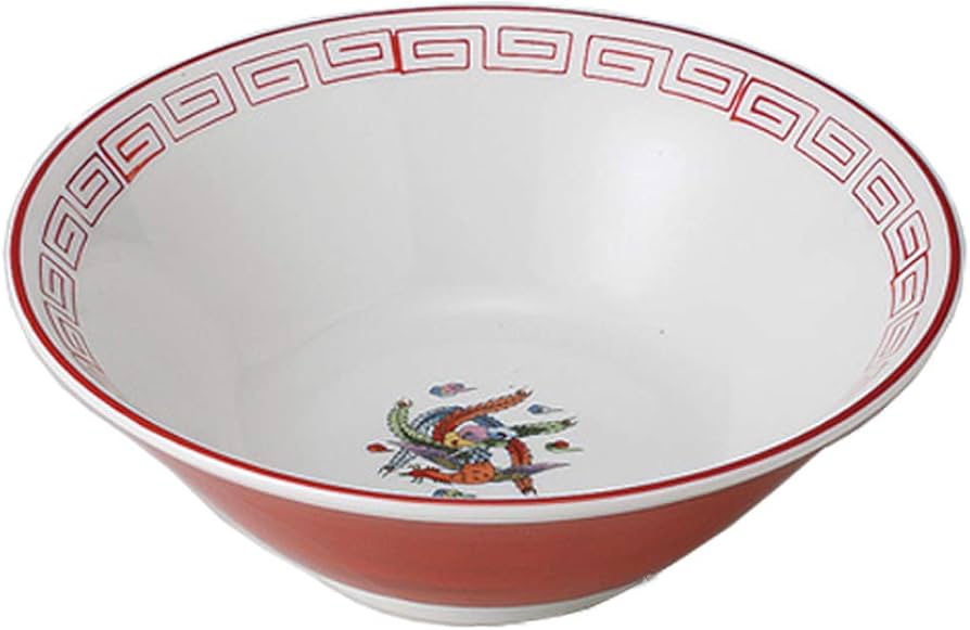 Amazon.co.jp: 10個セット赤巻雷門 切立6.8丼 [ 21.2 x 7cm 1080cc